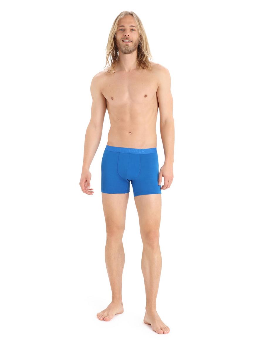 Lazurite Icebreaker Cool-Lite™ Merino Anatomica Boxers Men's Underwear | AU 1320CTVE